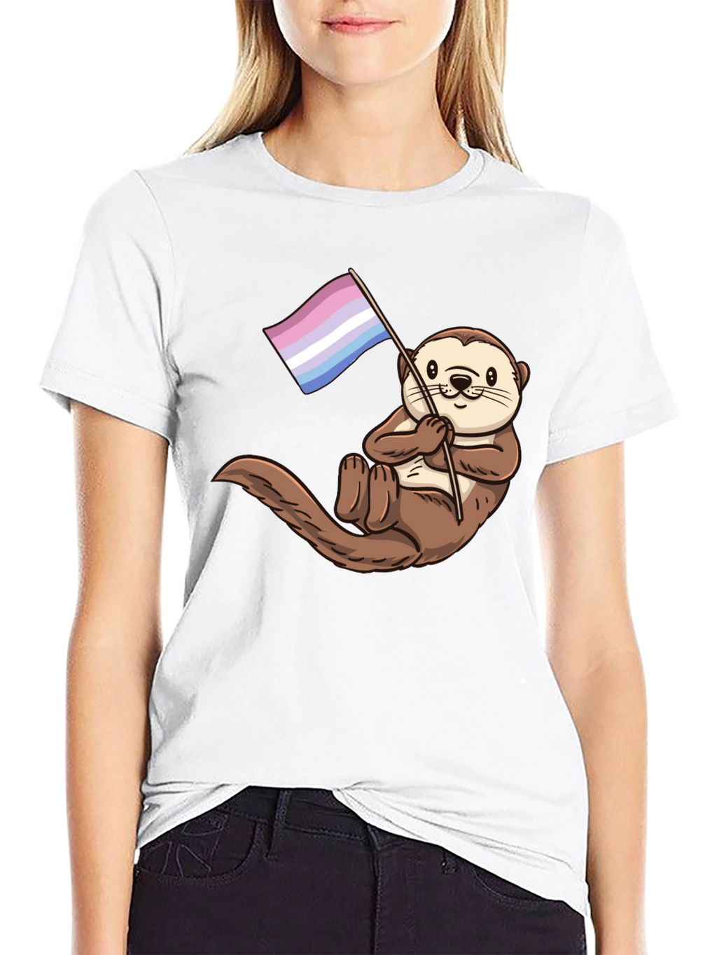 Cute Otter Pride T-Shirt