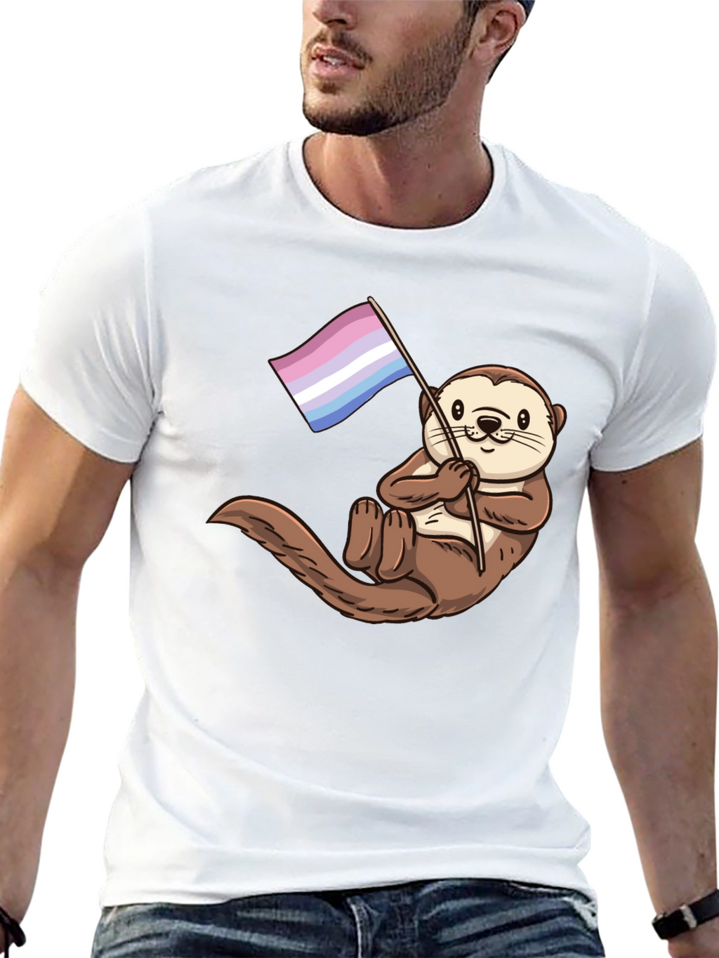 Cute Otter Pride T-Shirt