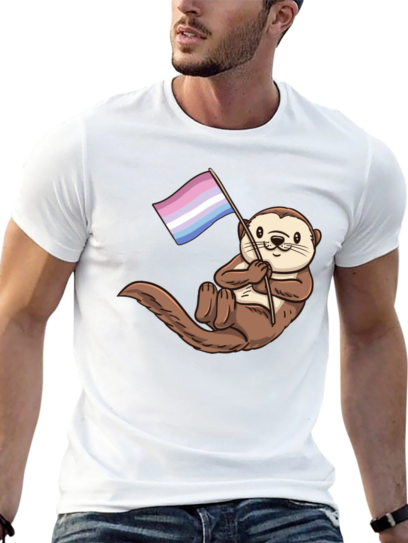 Cute Otter Pride T-Shirt