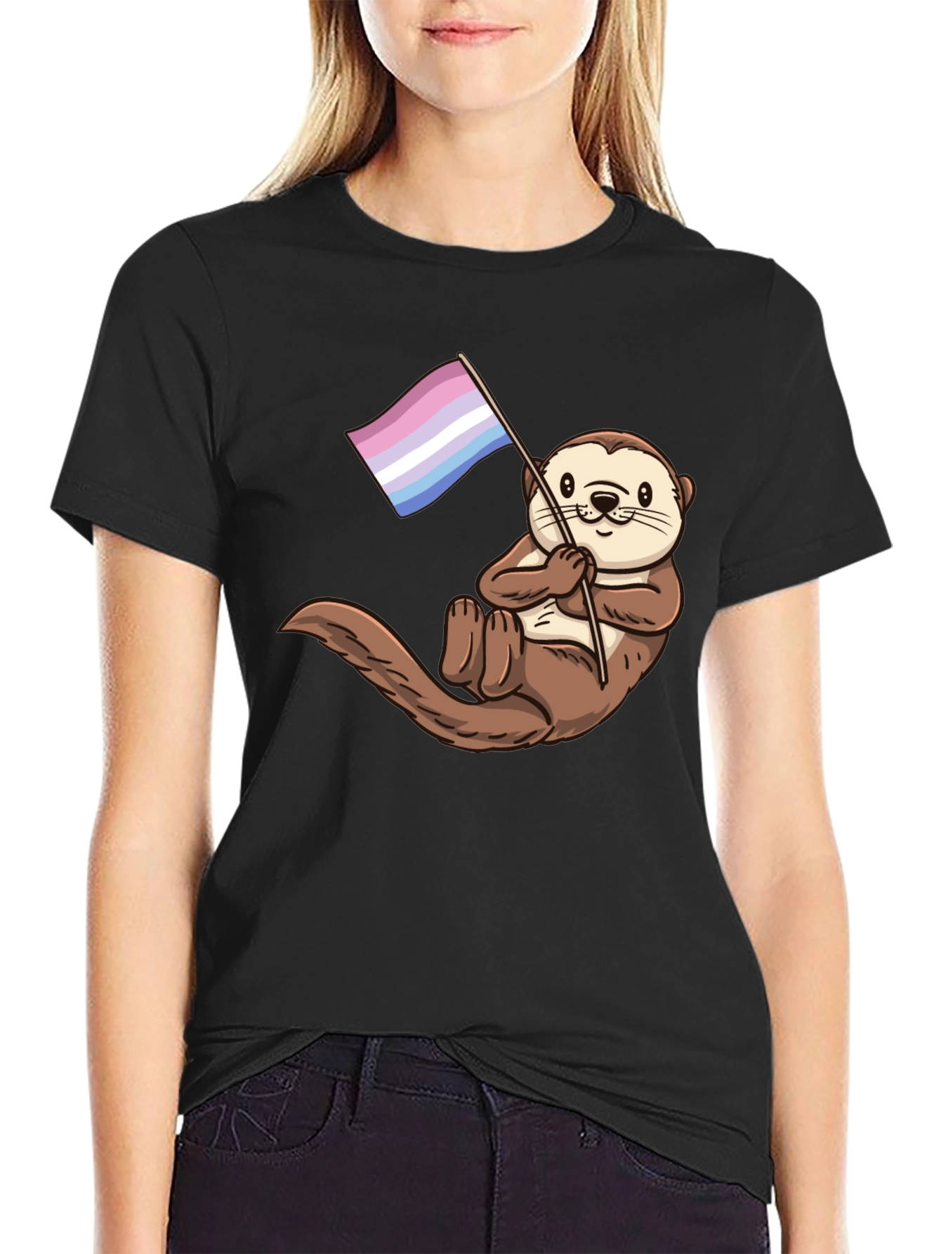 Cute Otter Pride T-Shirt