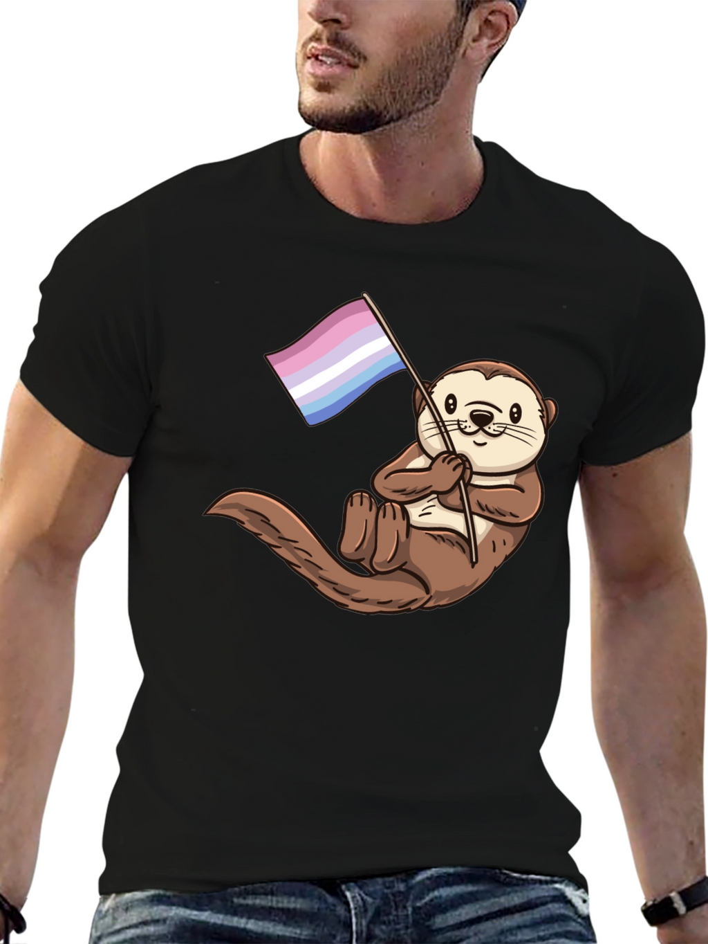 Cute Otter Pride T-Shirt