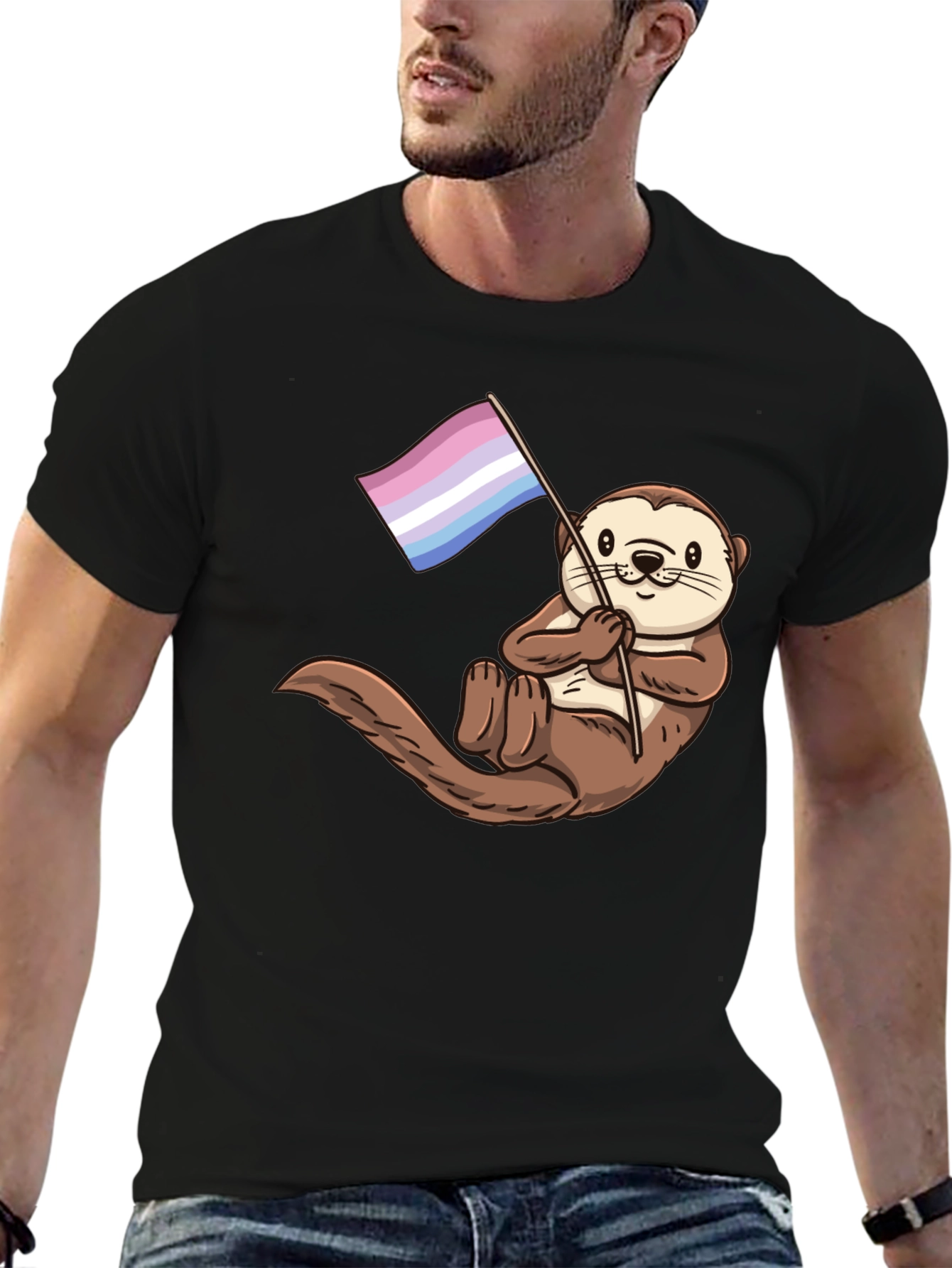 Cute Otter Pride T-Shirt