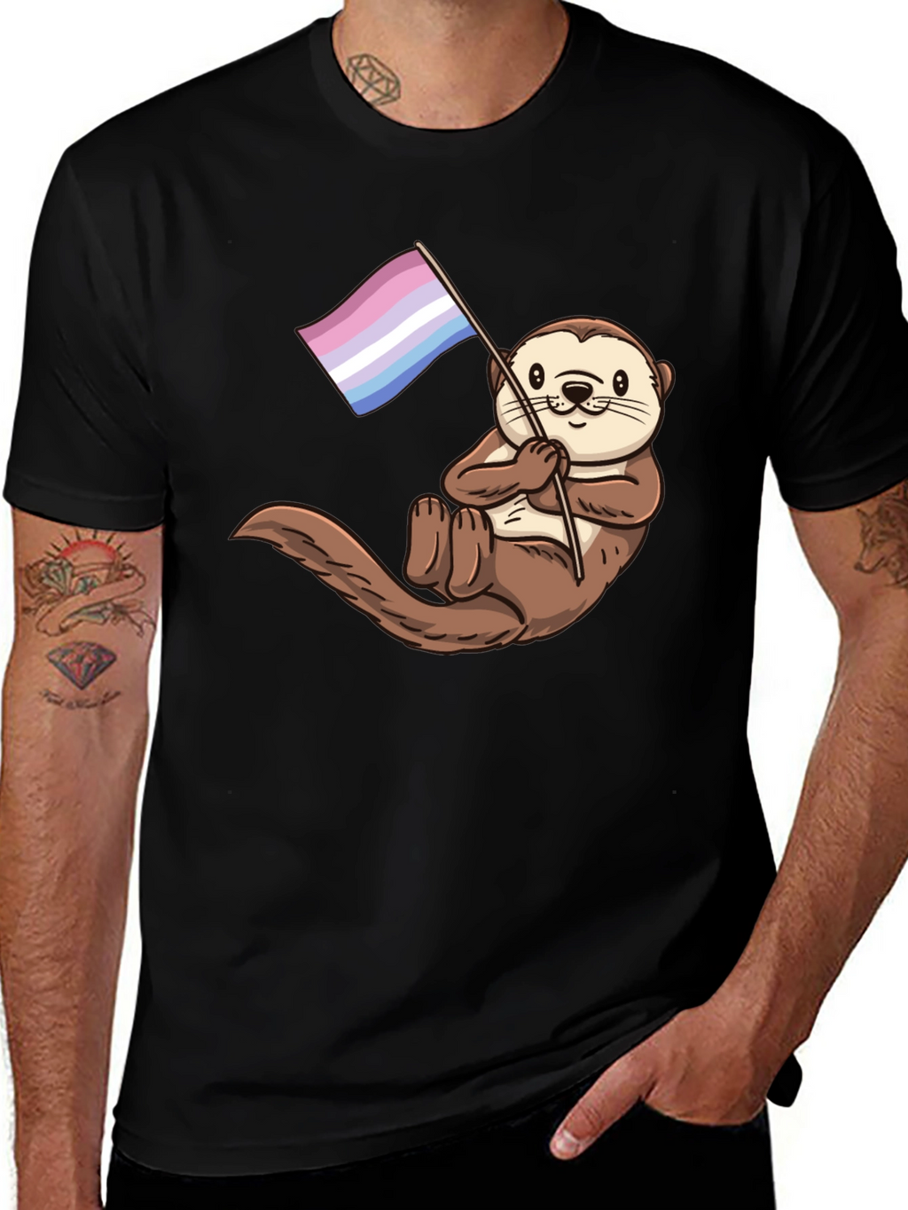 Cute Otter Pride T-Shirt