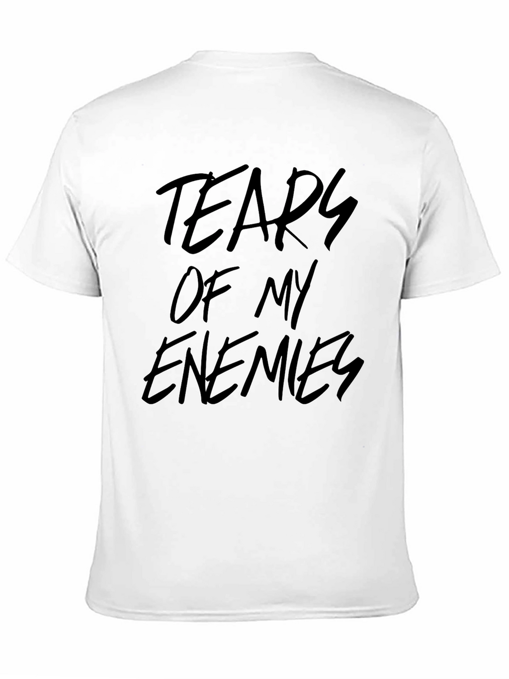 Tears of My Enemies Black Graphic Tee