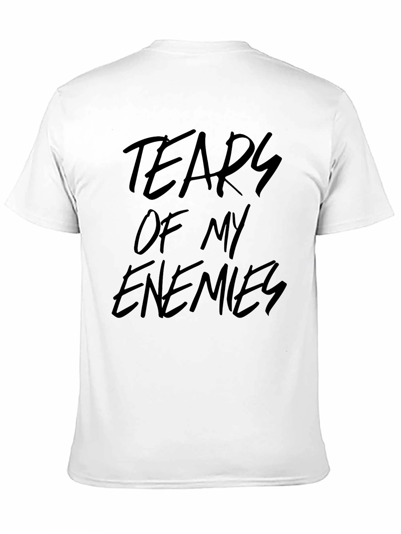 Tears of My Enemies Black Graphic Tee