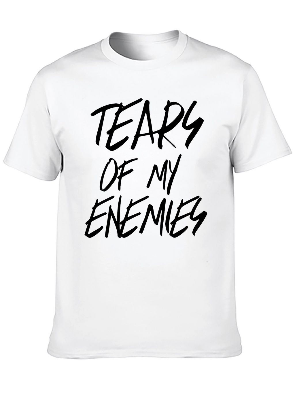 Tears of My Enemies Black Graphic Tee