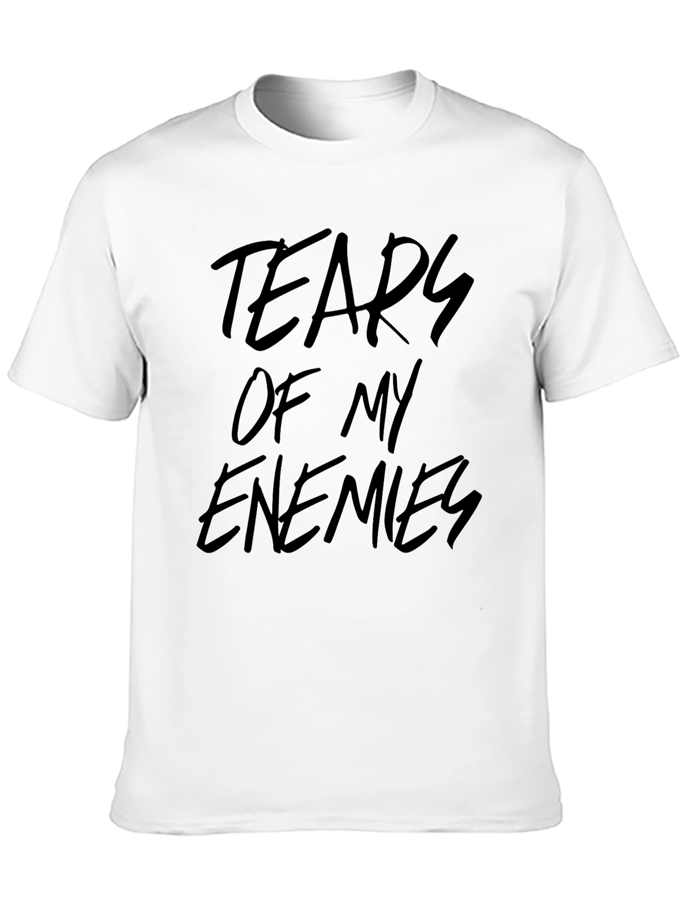 Tears of My Enemies Black Graphic Tee