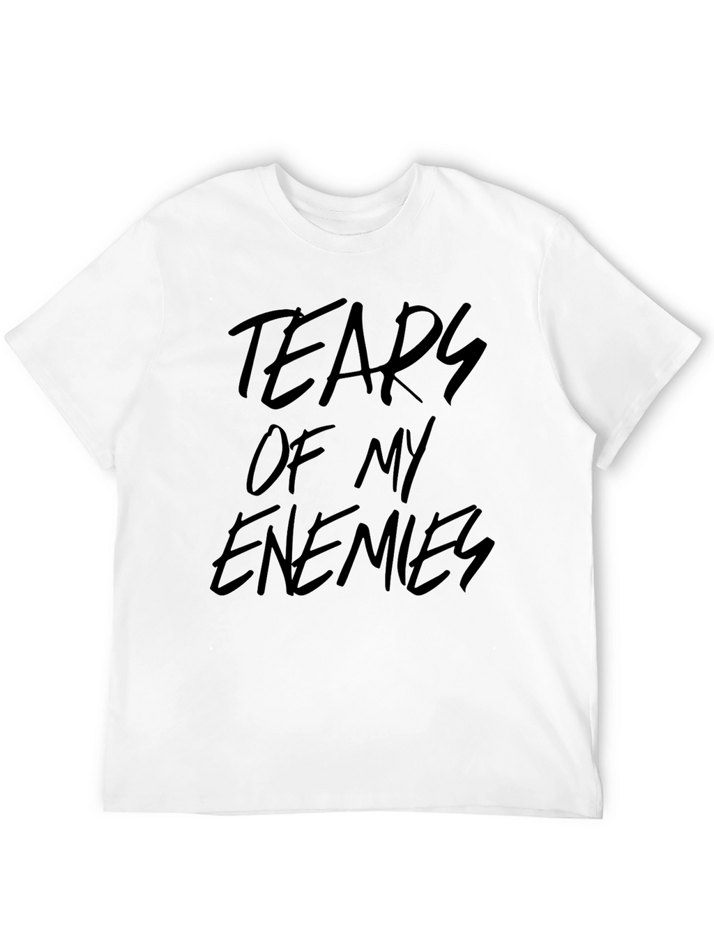 Tears of My Enemies Black Graphic Tee