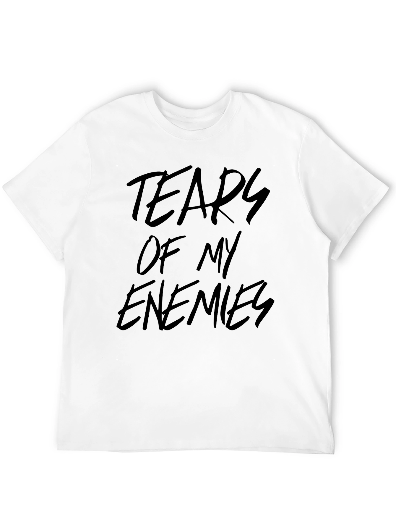 Tears of My Enemies Black Graphic Tee