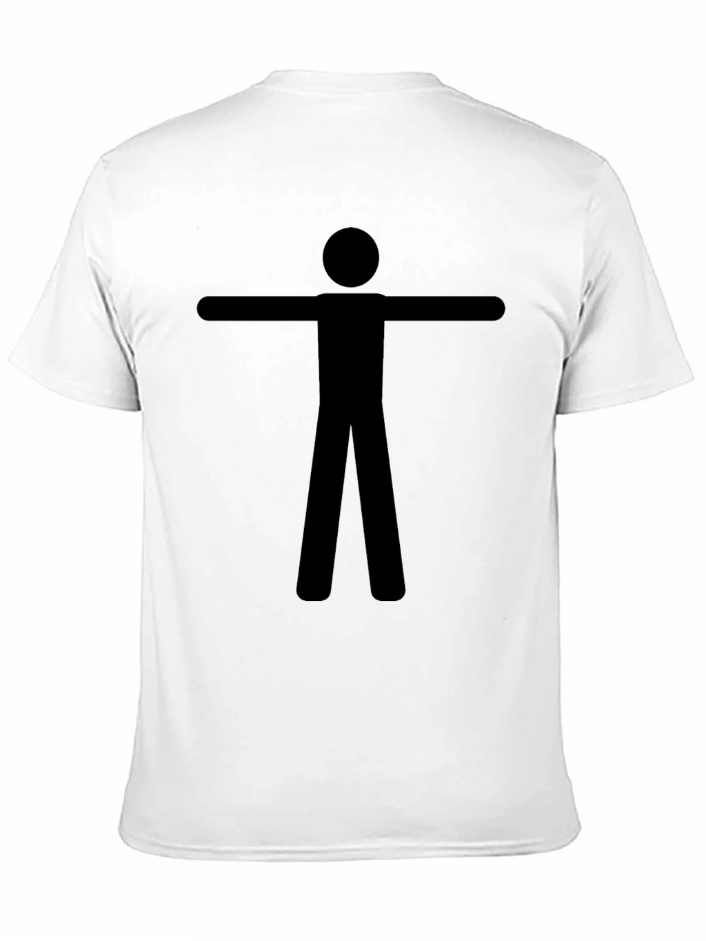 Stick Figure T-Shirt - Black Graphic Tee