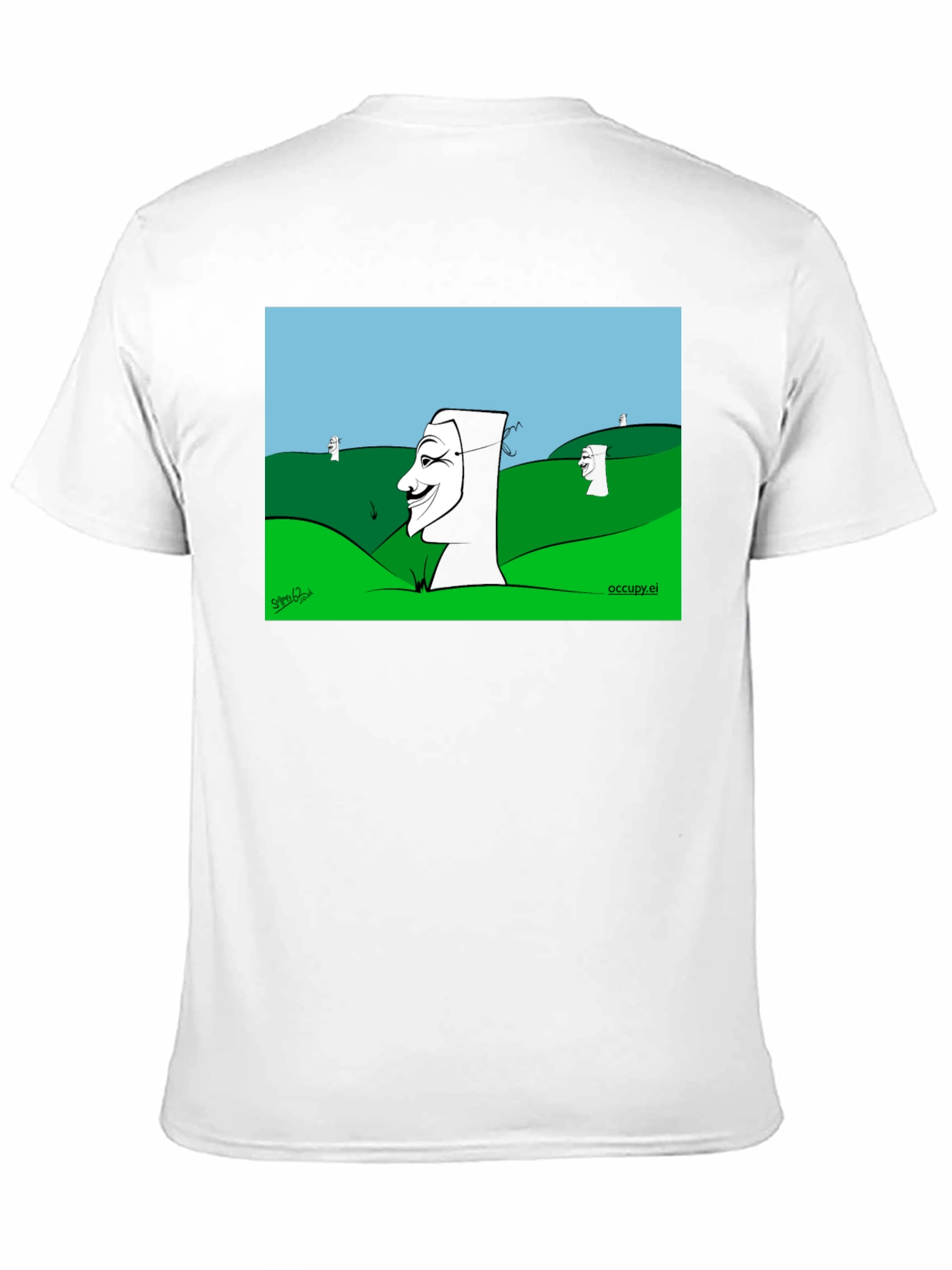 V for Vendetta Cartoon T-Shirt