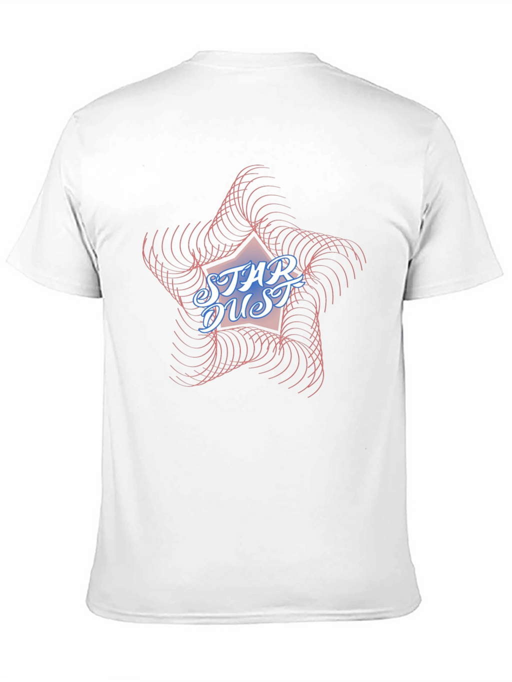 Star Dust Graphic Tee - Modern Black T-Shirt