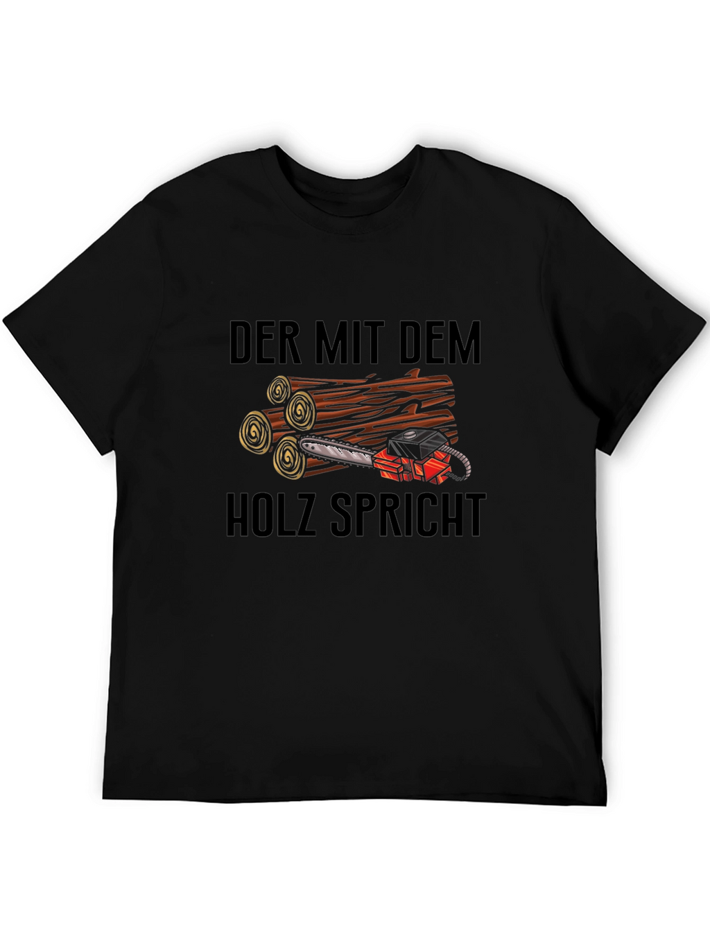 Der Mit Dem Holz Spricht Graphic Tee
