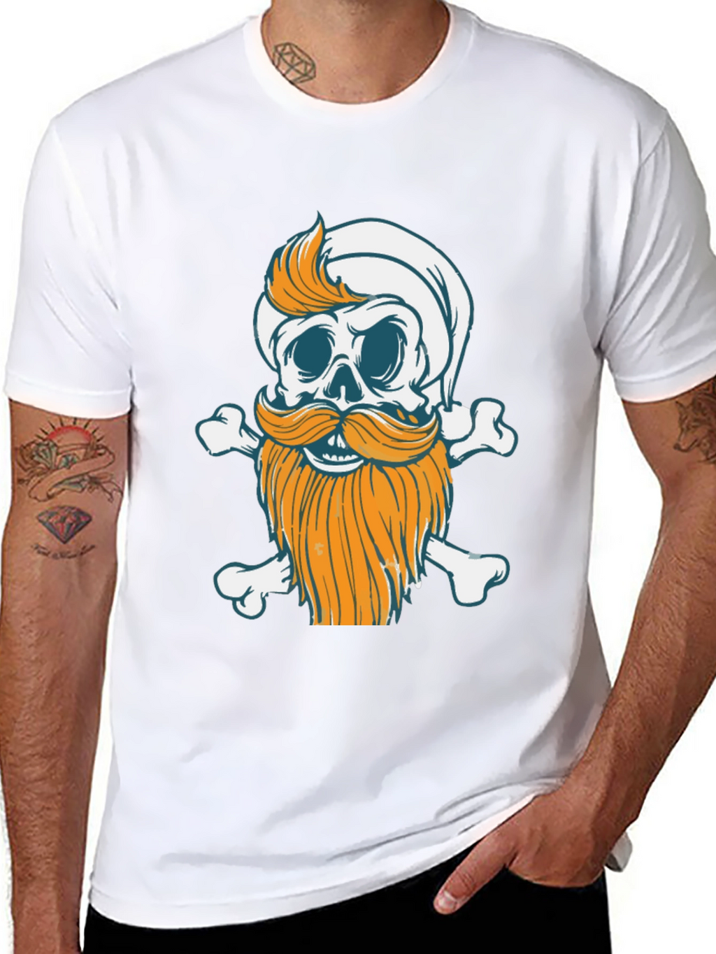 Skull & Crossbones Graphic Tee - Pirate Style!