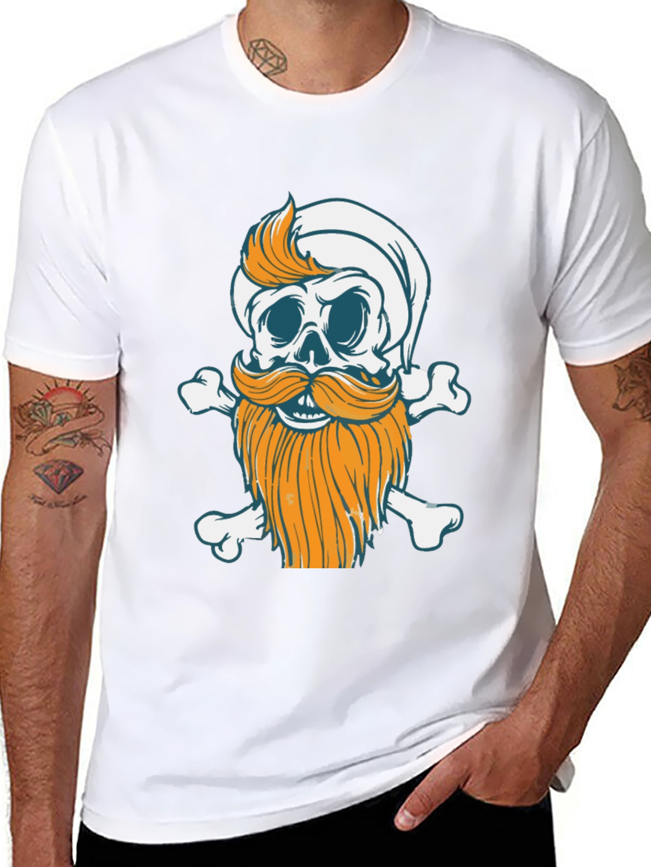 Skull & Crossbones Graphic Tee - Pirate Style!