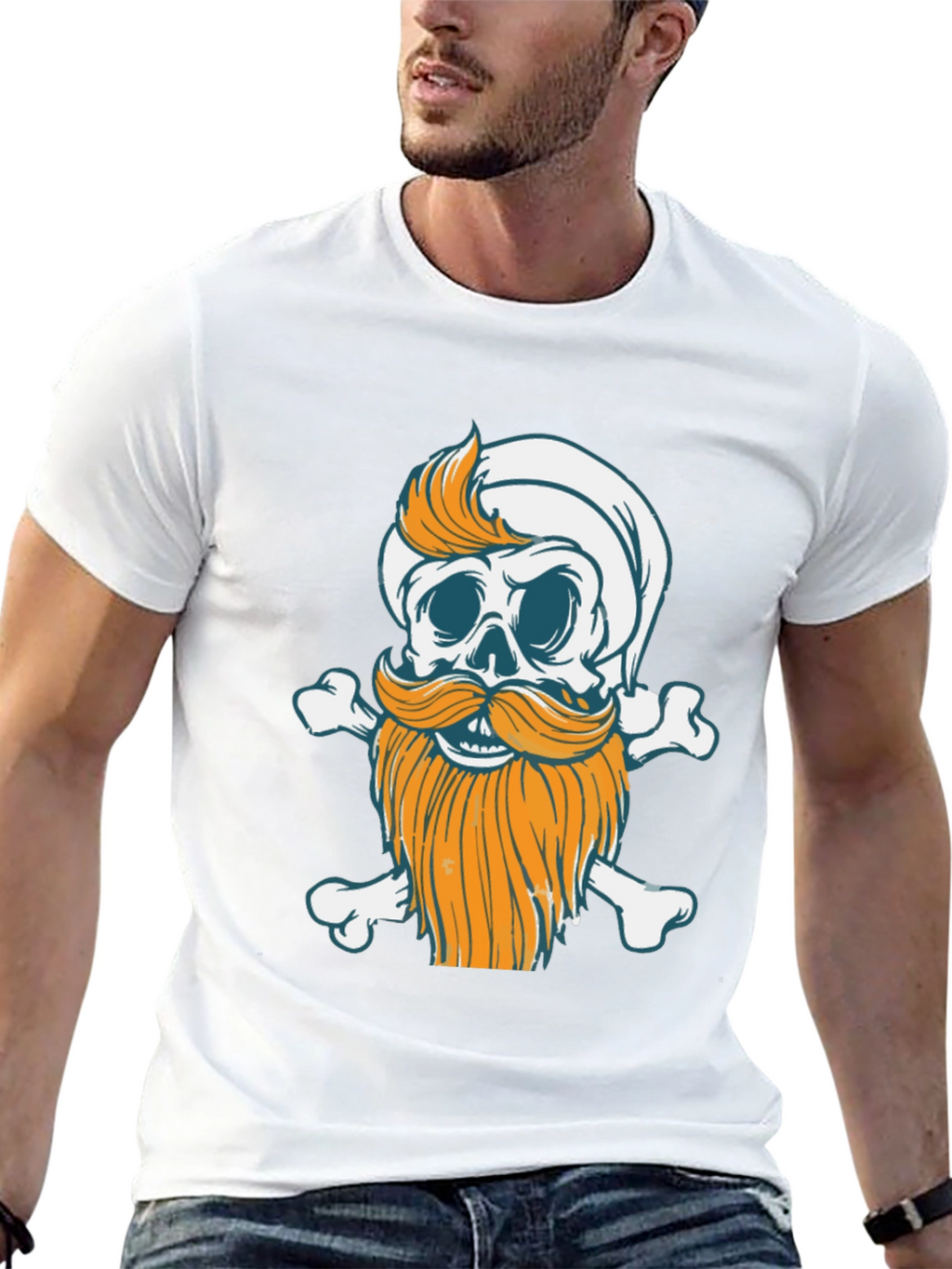 Skull & Crossbones Graphic Tee - Pirate Style!