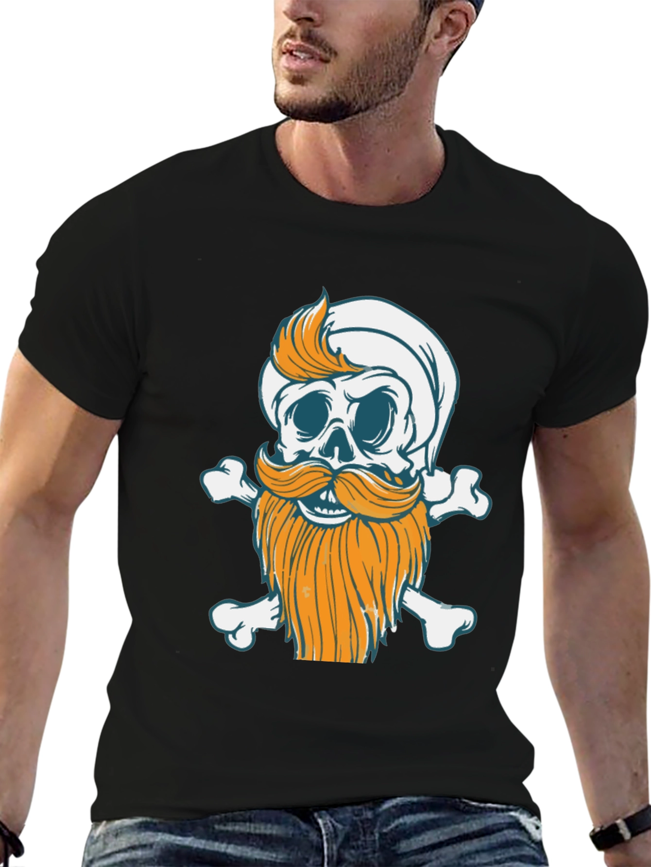 Skull & Crossbones Graphic Tee - Pirate Style!