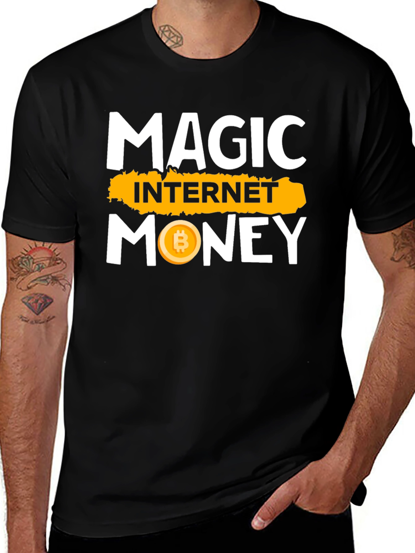 Magic Internet Money Bitcoin Graphic Tee