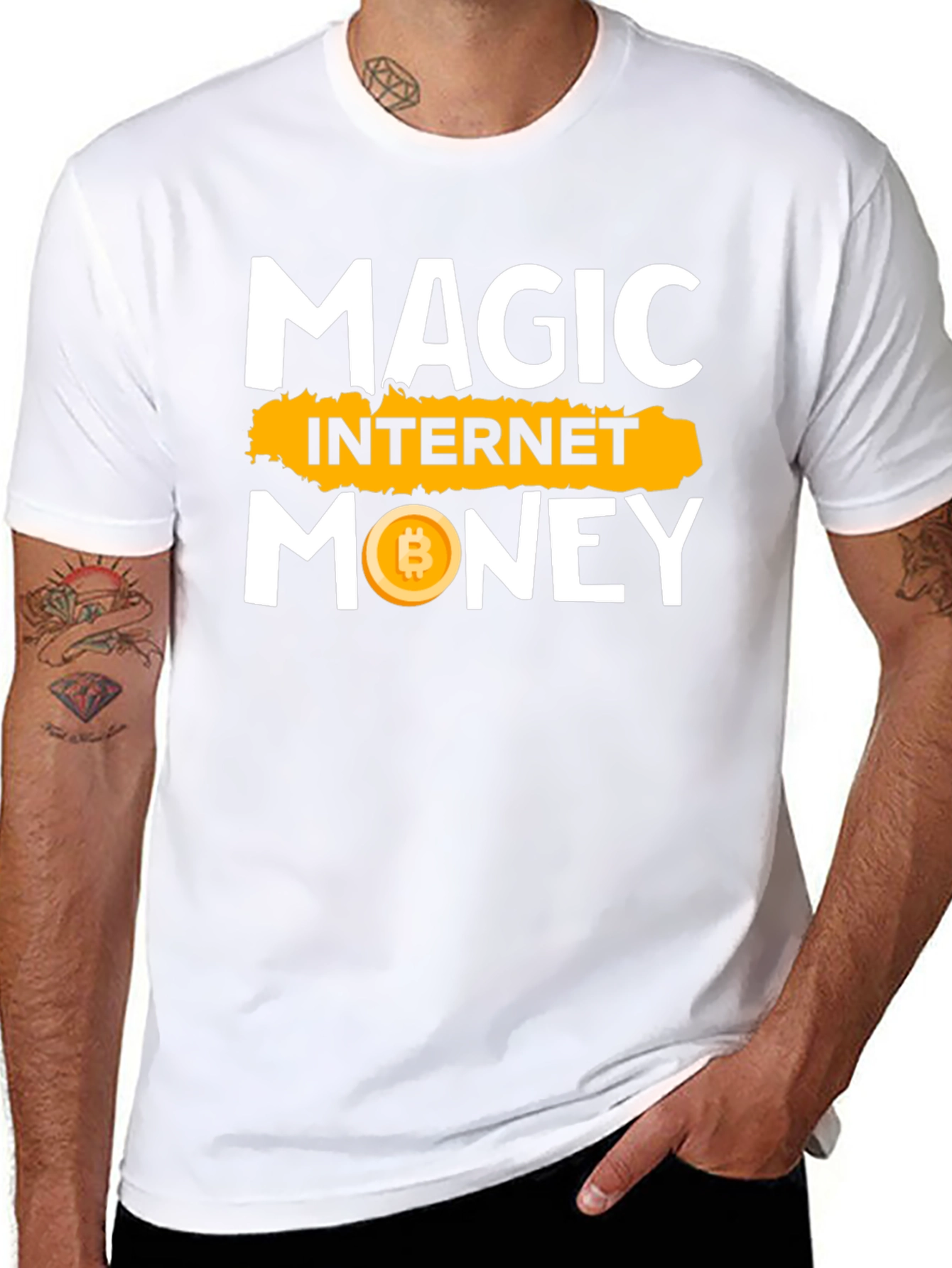 Magic Internet Money Bitcoin Graphic Tee