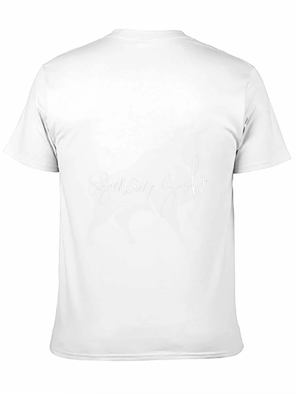 Customizable Black T-Shirt - Add Your Name!