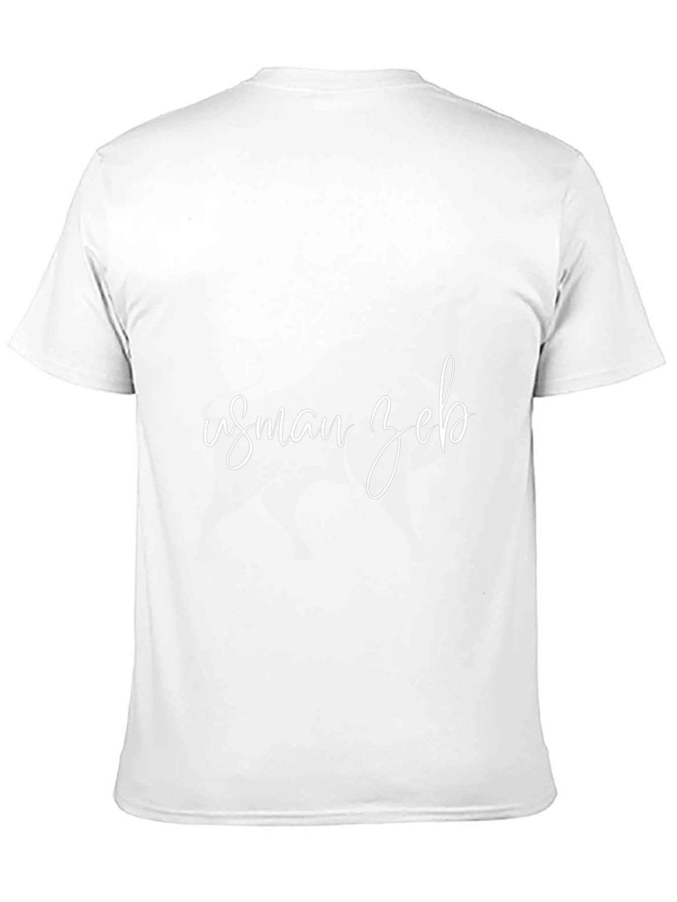 Customizable Black T-Shirt - Add Your Name!