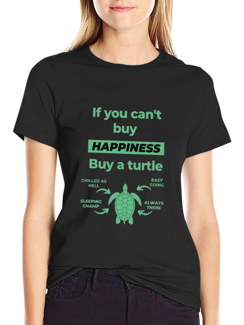 Buy a Turtle T-Shirt: Happiness Guarantee