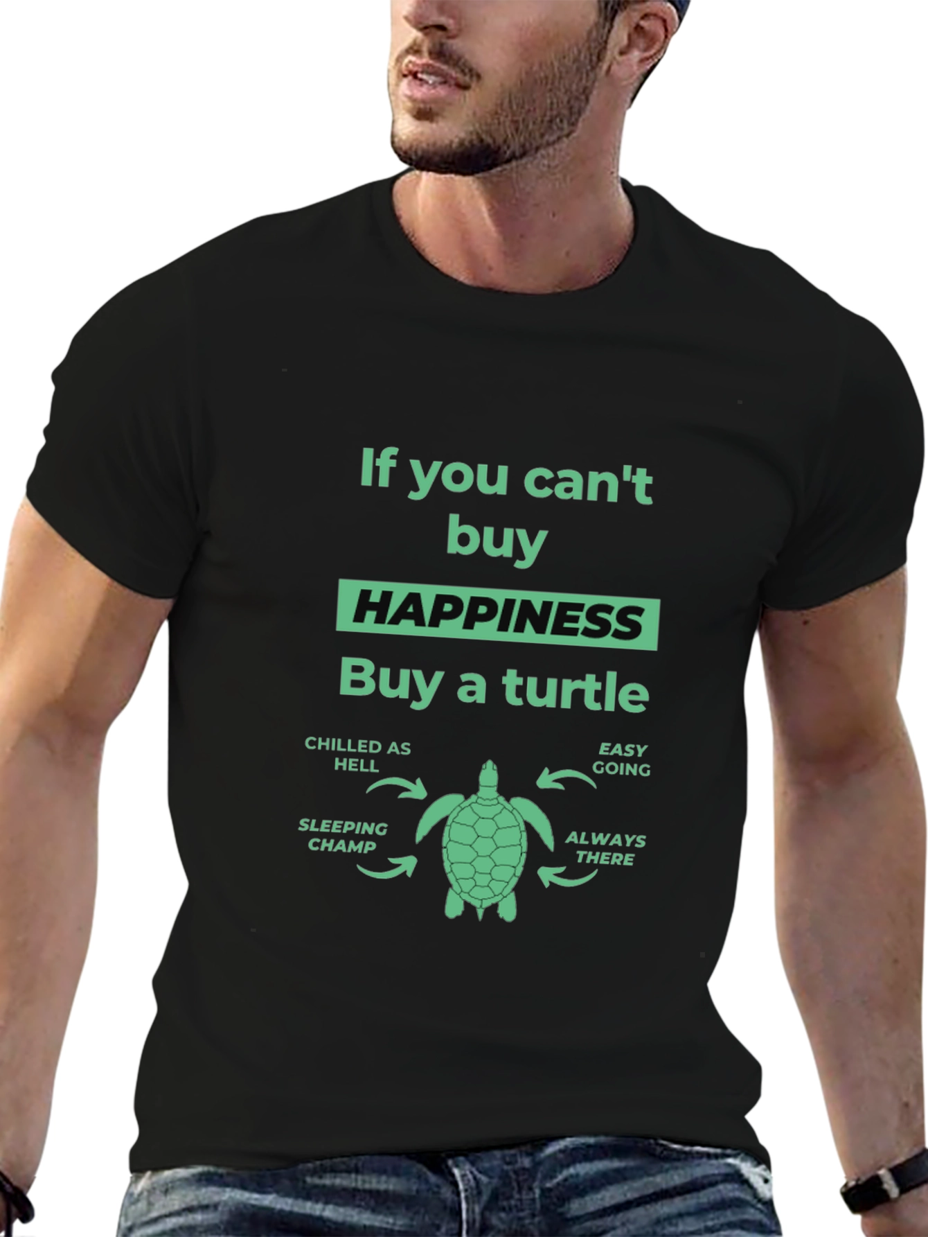 Buy a Turtle T-Shirt: Happiness Guarantee