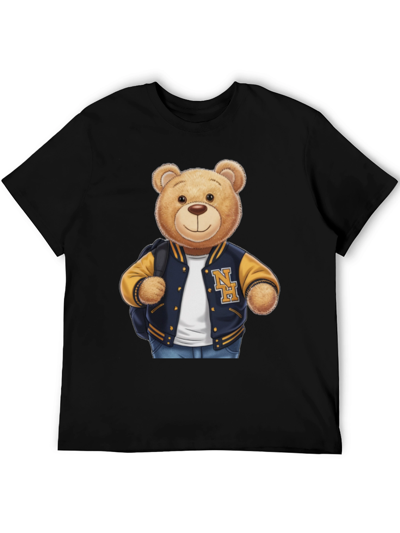 Teddy Bear Varsity Jacket T-Shirt
