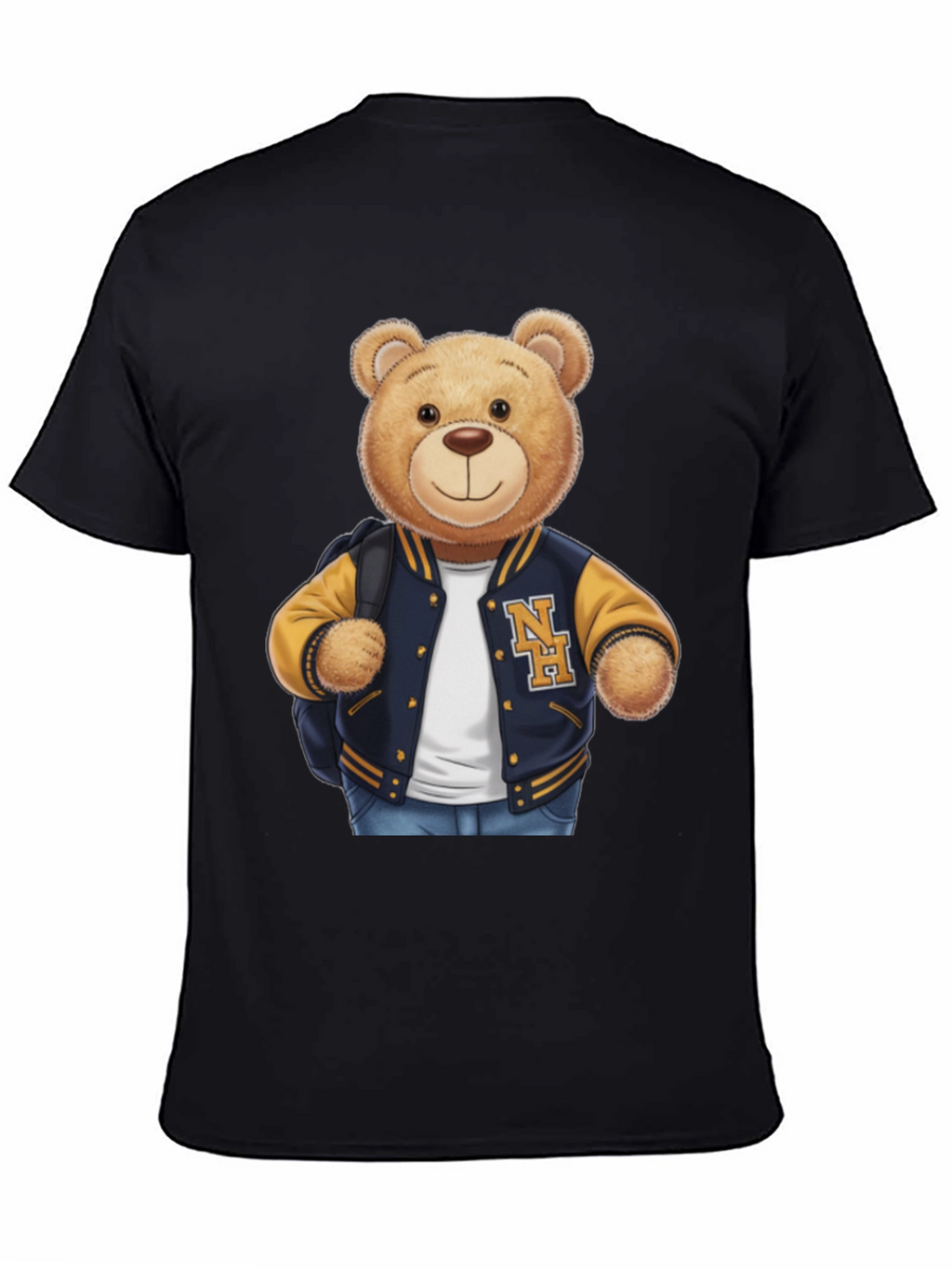 Teddy Bear Varsity Jacket T-Shirt