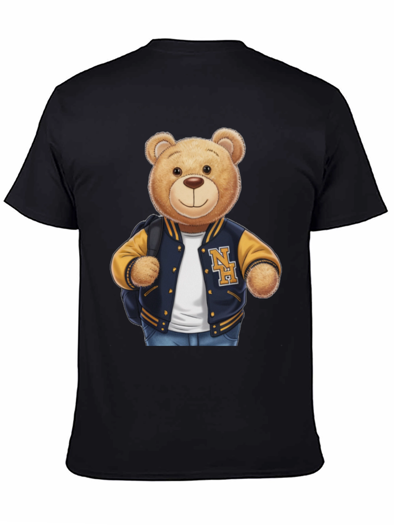Teddy Bear Varsity Jacket T-Shirt