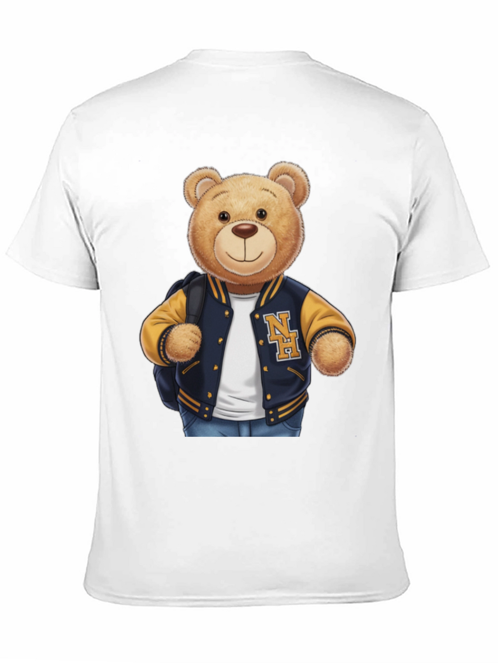 Teddy Bear Varsity Jacket T-Shirt