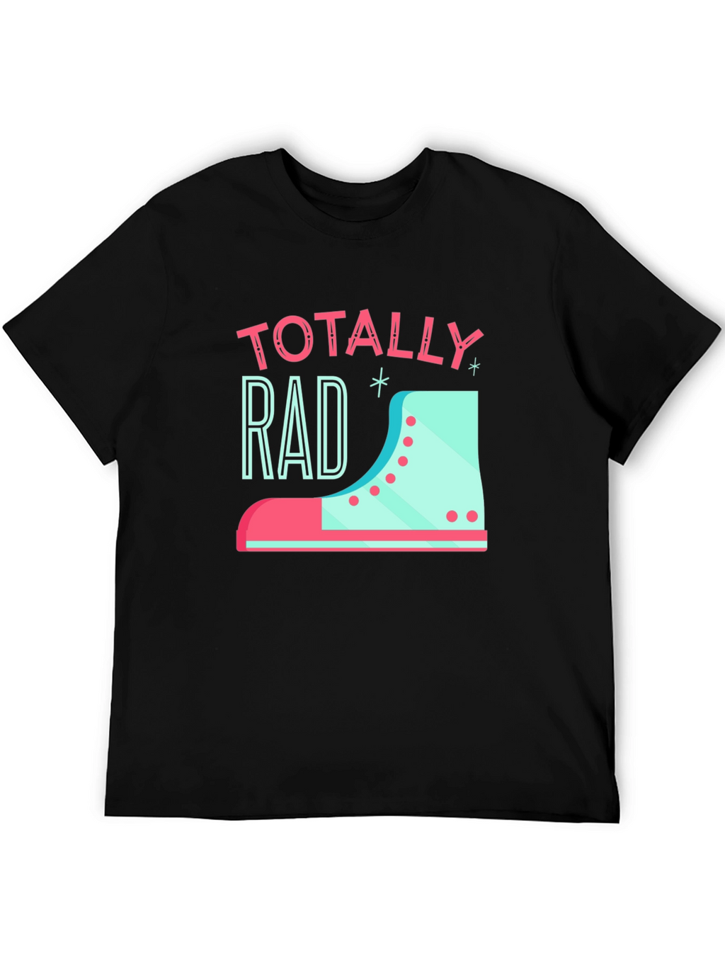 Totally Rad Retro Roller Skate T-Shirt