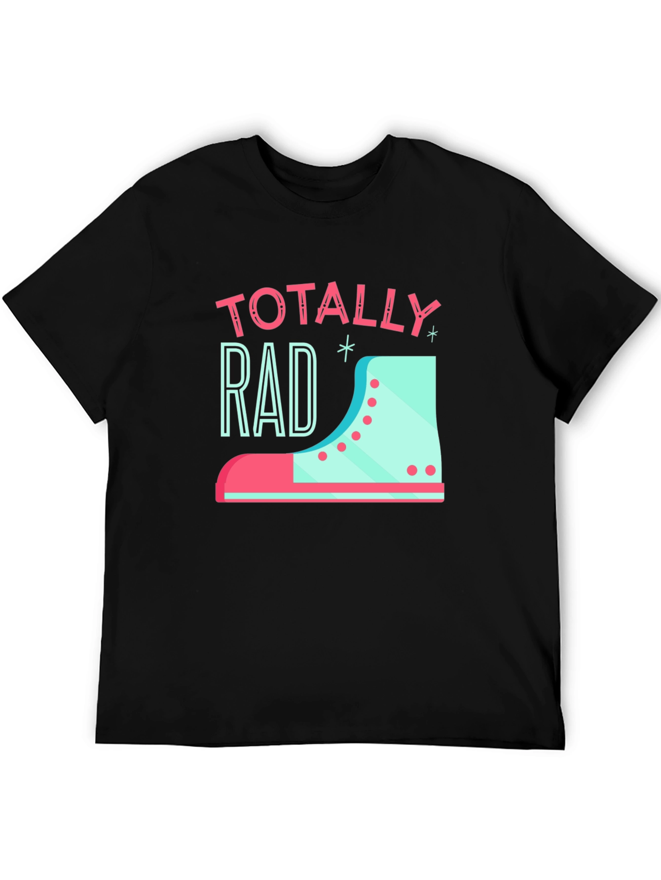 Totally Rad Retro Roller Skate T-Shirt
