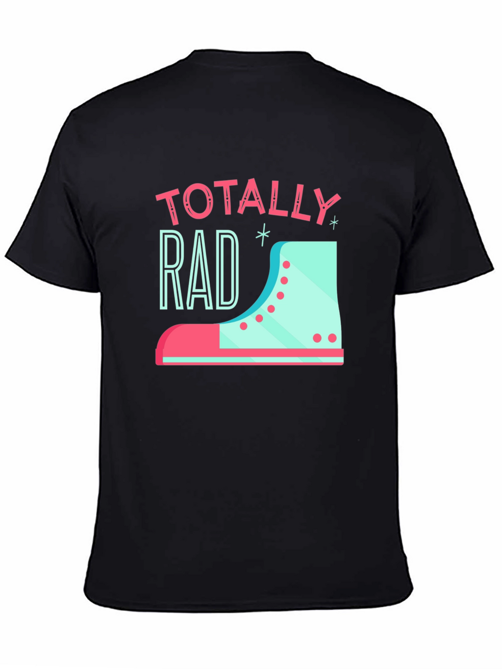 Totally Rad Retro Roller Skate T-Shirt