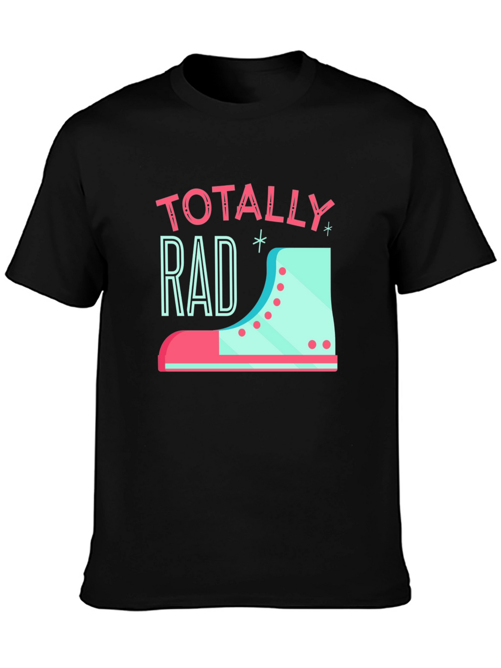 Totally Rad Retro Roller Skate T-Shirt