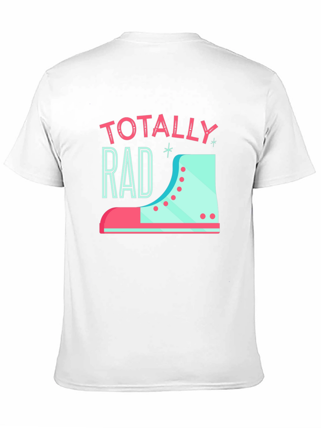 Totally Rad Retro Roller Skate T-Shirt