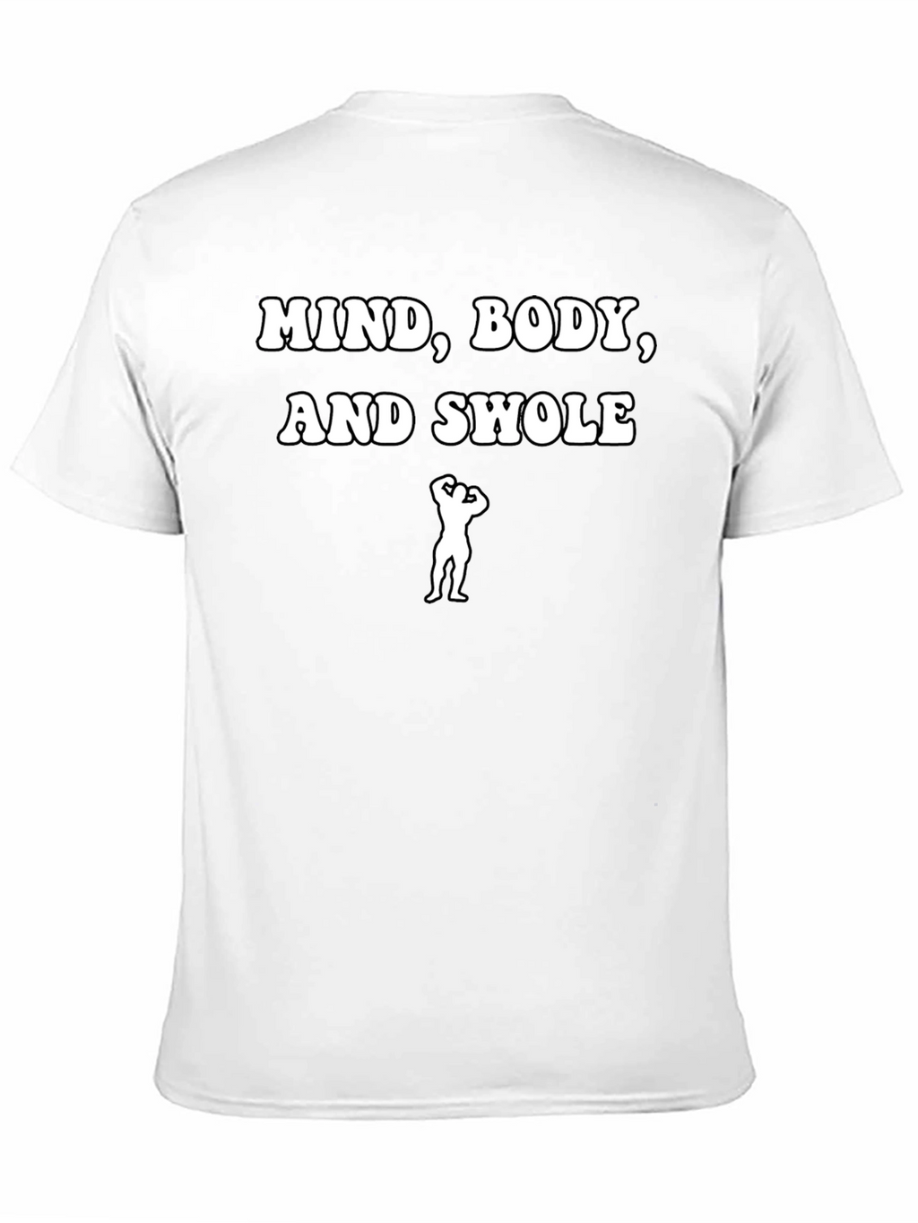 Mind Body and Swole Black T-Shirt