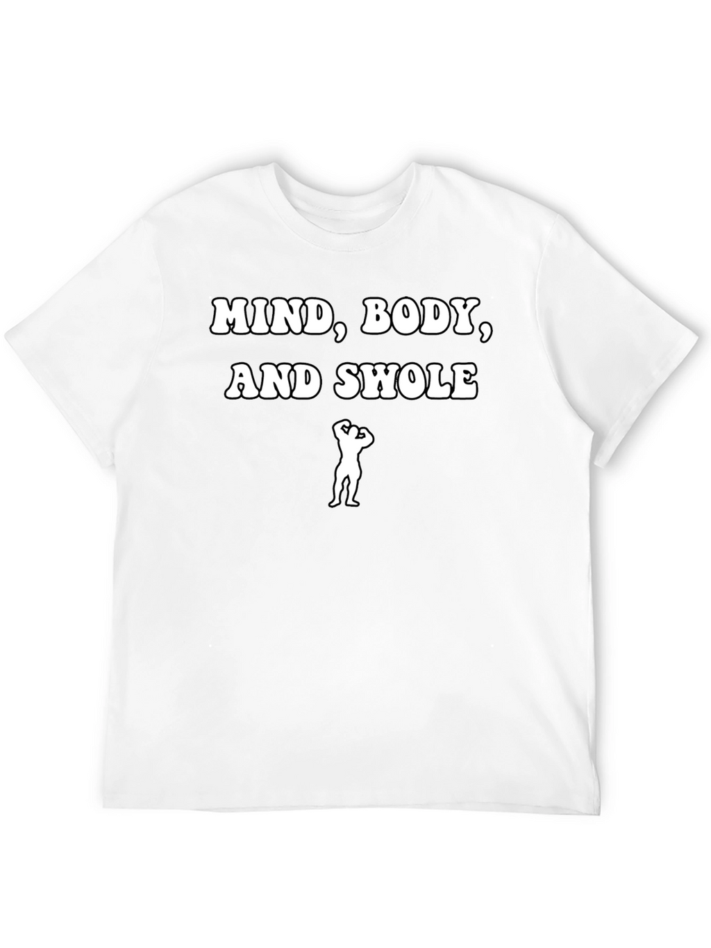 Mind Body and Swole Black T-Shirt