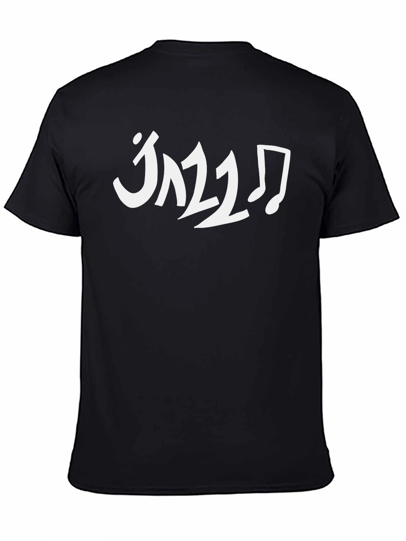 Jazz Music Black Graphic Tee