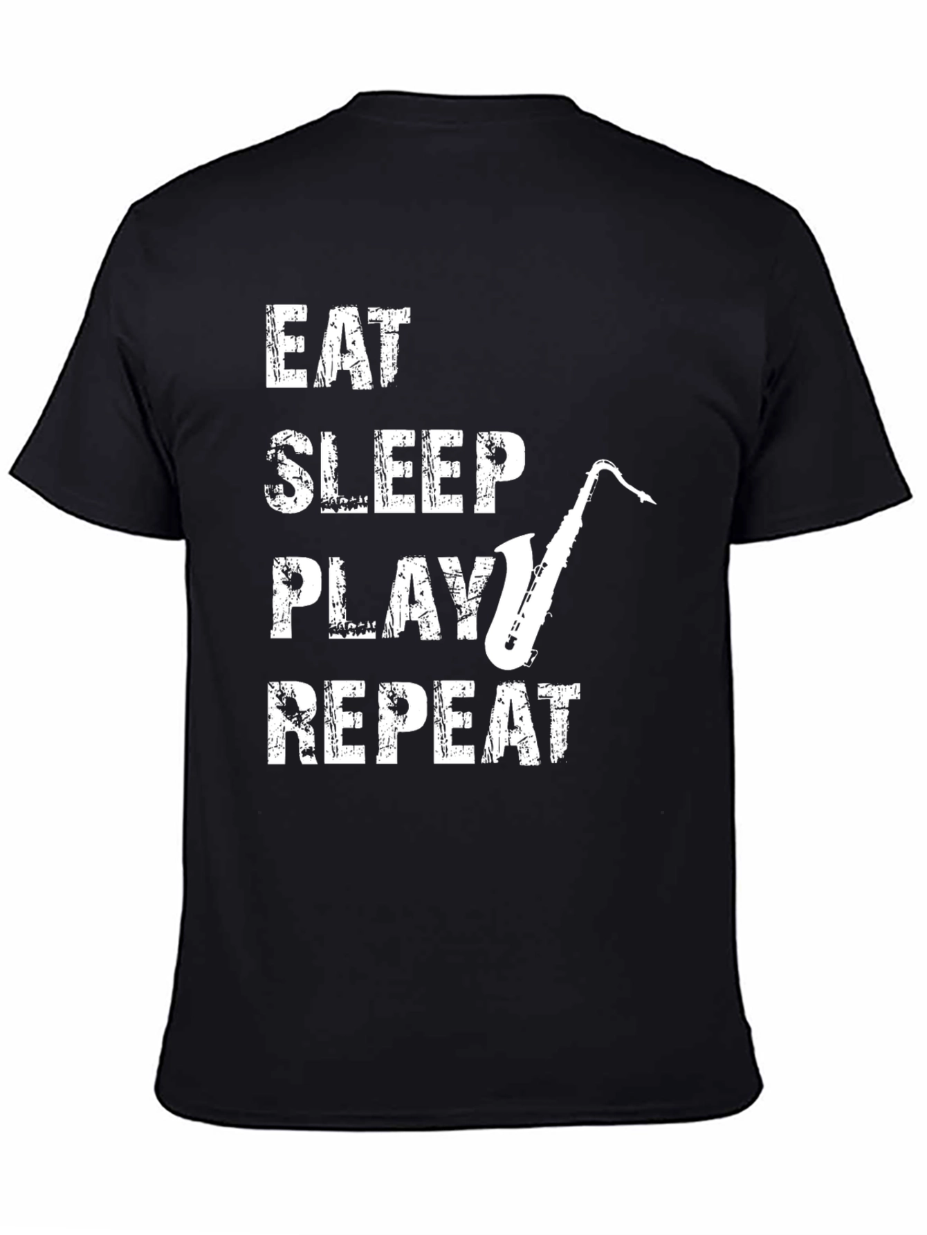 Eat Sleep Play Saxophone Repeat T-Shirt