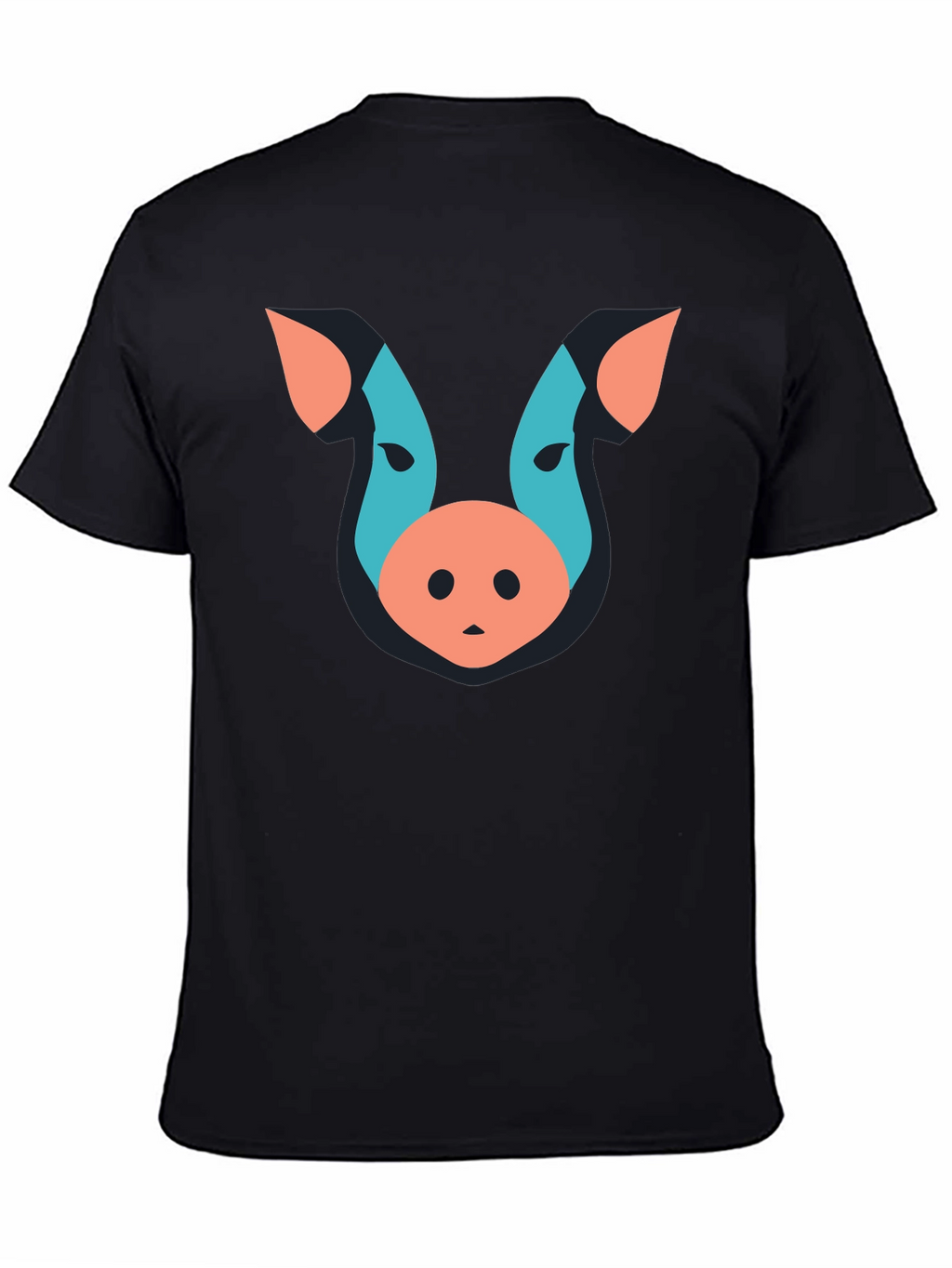 Abstract Pig Graphic Tee - Unisex