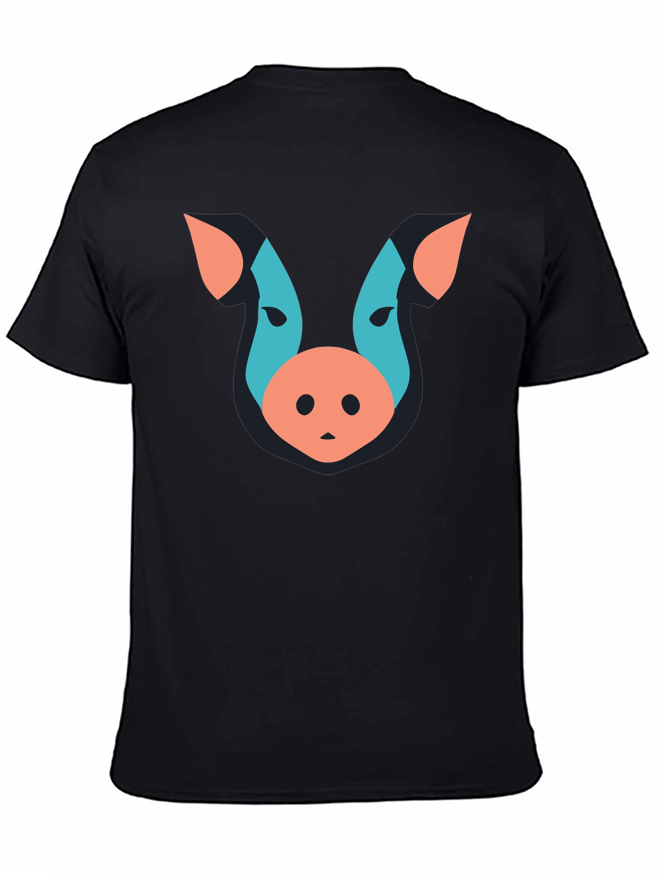 Abstract Pig Graphic Tee - Unisex