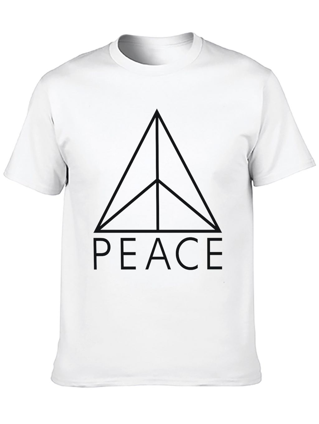 Mens Black Relaxed Fit Short Sleeve Tee