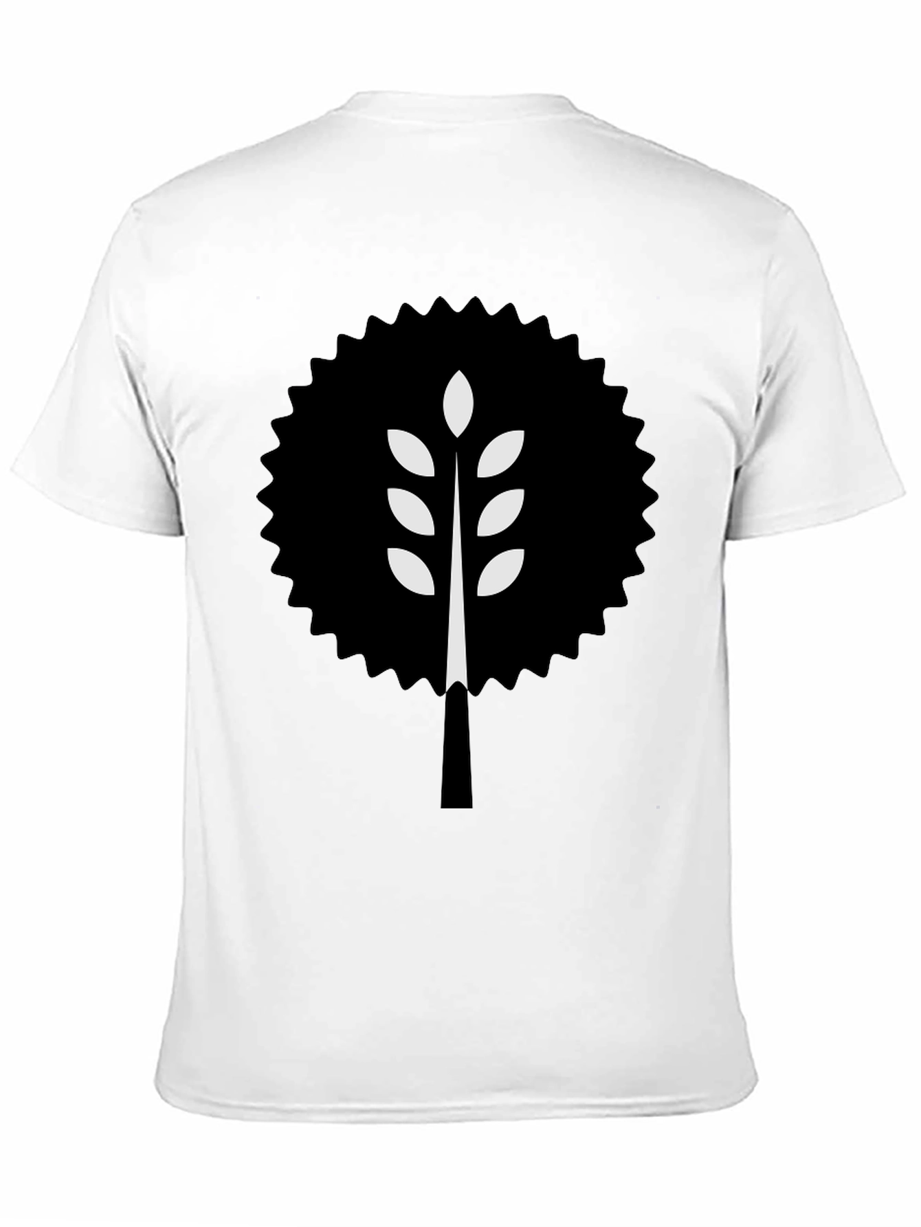Modern Wheat Tree Graphic T-Shirt