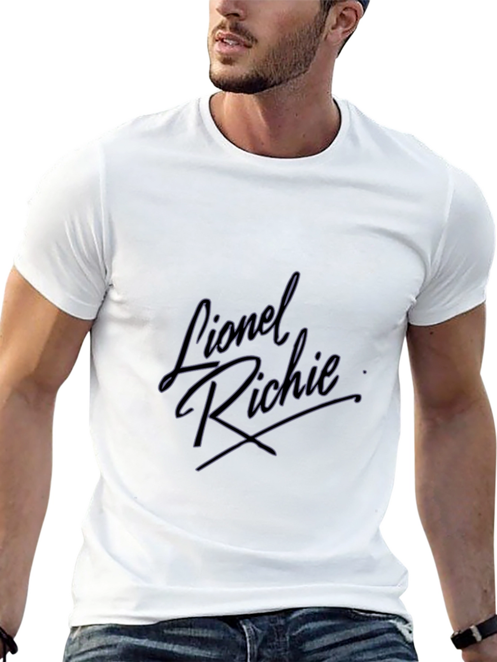 Lionel Richie Black T-Shirt