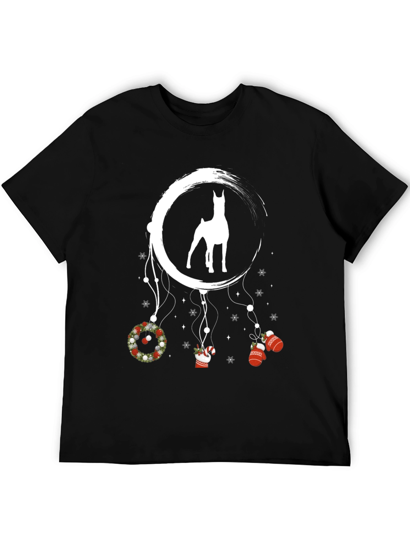 Doberman Christmas Dreamcatcher T-Shirt