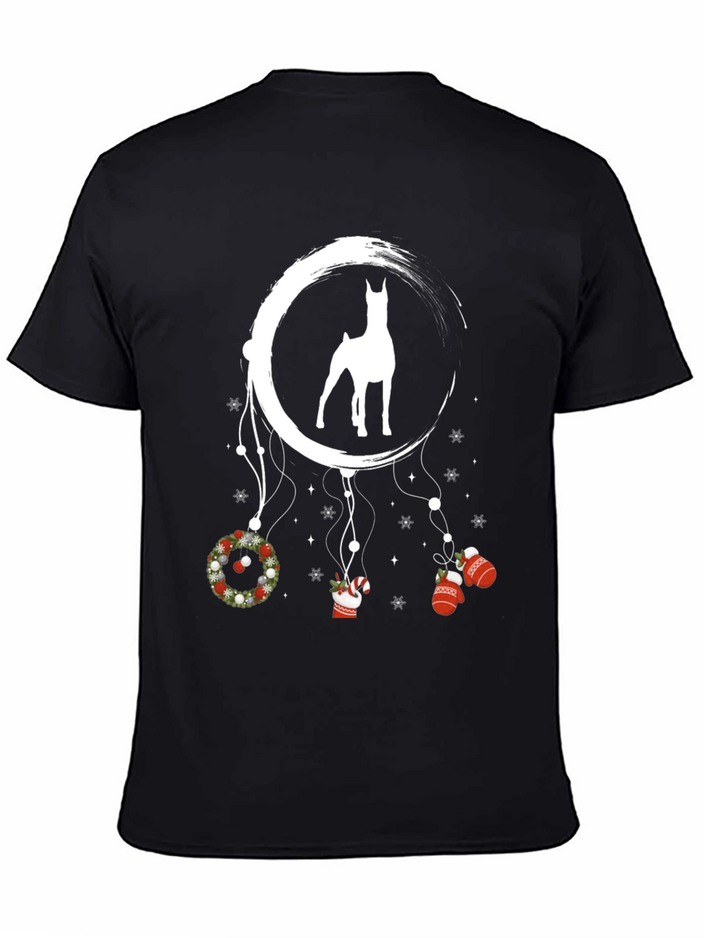 Doberman Christmas Dreamcatcher T-Shirt
