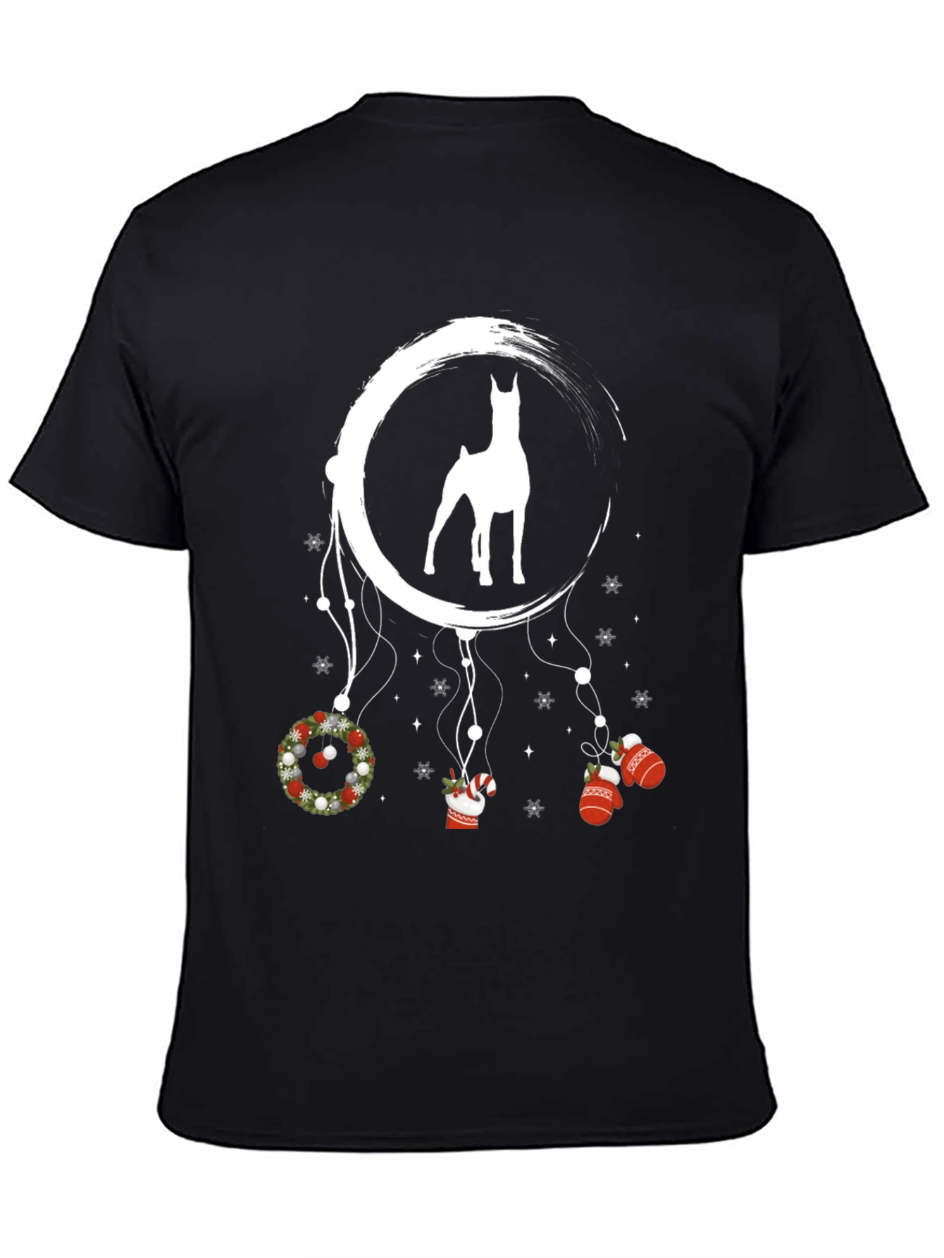 Doberman Christmas Dreamcatcher T-Shirt