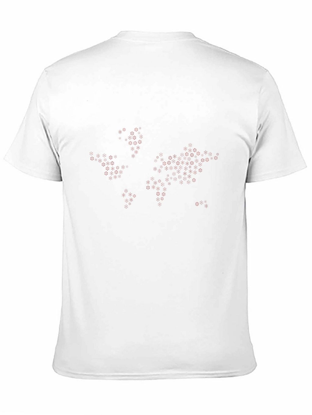 Hex World Map Black T-Shirt