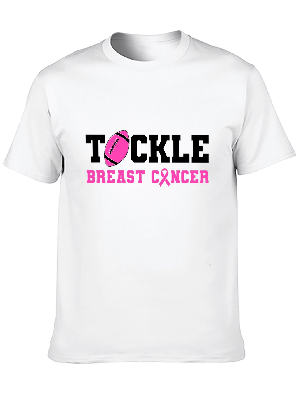 Tackle Breast Cancer Awareness Graphic Tee